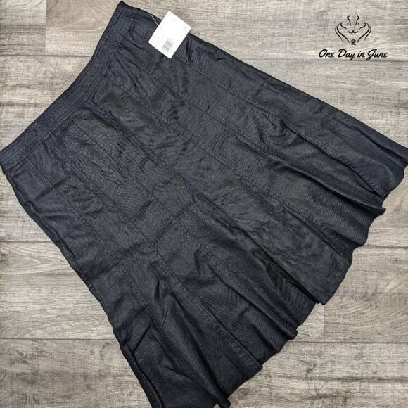 Liz Claiborne Linen Midi Skirt Size 12 - Picture 1 of 5